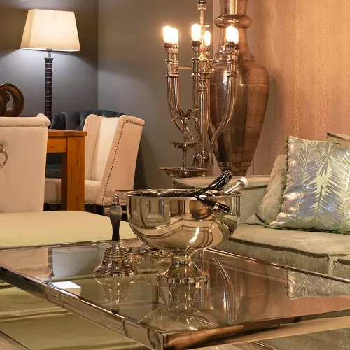 Payaa Champagne emmer 39x39x21cm met Resin Handgrepen (111603)