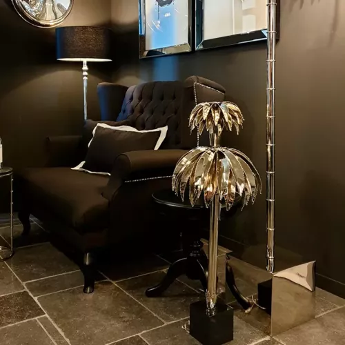 Tafellamp 38x38x80cm Studio 54 Large palm