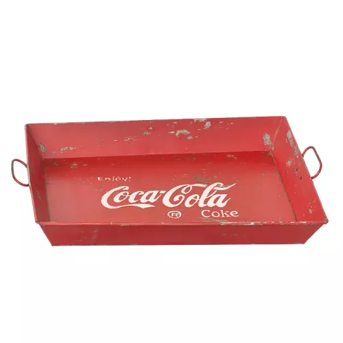 Coca Cola Dienblad 42(48)x30(36) cm
