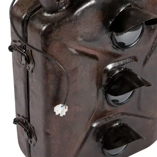 Payaa Lamphouder 38x47x33cm Oude legerkan (102273)