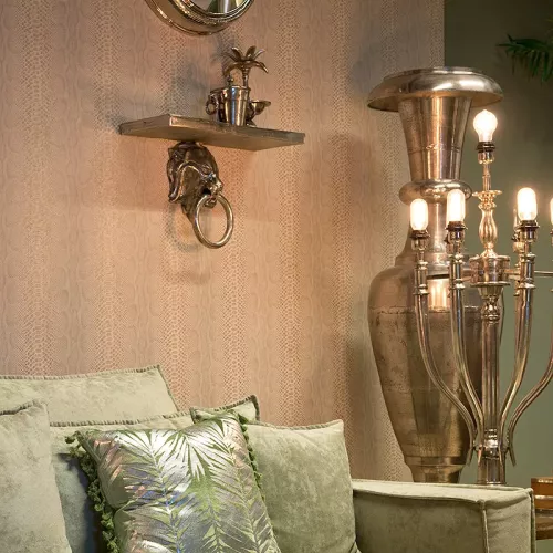 Payaa Plank leeuwenkop 59x20x35cm (109666)