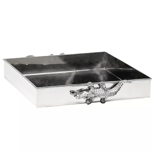 Dienblad 30x30x6cm Alligator