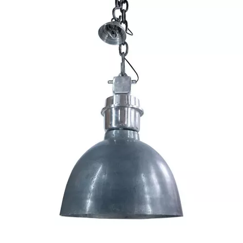 Plafondlamp 44x44x60cm vintage grijs zilver